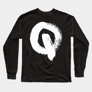 Letter Q Long Sleeve T-Shirt